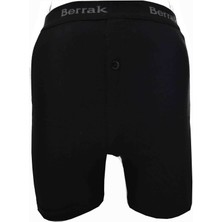 Berrak 1059 Erkek Likralı Düğmeli Boxer