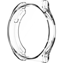 Microcase Huawei Gt3 Pro 46 mm Önü Açık Tasarım Silikon Kılıf - Şeffaf