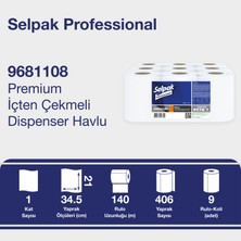 Selpak Professional İçten Çekmeli Havlu 140m 9lu