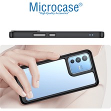 Microcase Vivo V23 5g Shield Serisi Darbeye Dayanıklı Yarı Esnek Plastik Tpu Kılıf - Füme