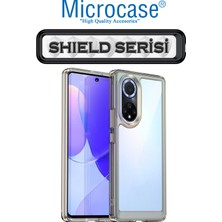 Microcase Honor 50 Shield Serisi Darbeye Dayanıklı Köşe Korumalı Yarı Esnek Plastik Tpu Kılıf - Füme