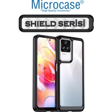 Microcase Xiaomi Redmi K40S Shield Serisi Darbeye Dayanıklı Köşe Korumalı Yarı Esnek Plastik Tpu Kılıf - Siyah