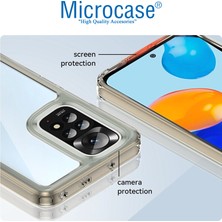 Microcase Xiaomi Redmi Note 11 Pro Global 2022 Shield Serisi Plastik Tpu Kılıf - Füme