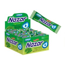 Nazar Şekersiz Sakız Nane Aromalı x 100 Adet