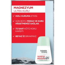 Garnier Mineral Magnezyum Ultra Kuru Roll-On 72 Saat