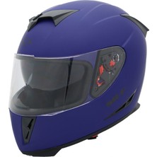 Cox Sr-F Mat Mavi Kask