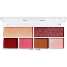 Relove By Revolution  Çok Renkli Colour Play Empower Far Paleti 6 Renkli Toz Form