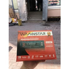 Waawstar   WS32BT   Oto Typ 60X4 Çıkışçift Usbt