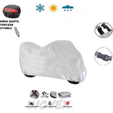 Kuba Bluebird 50 Arka Çanta Uyumlu Motor Brandası