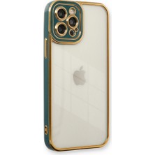 iPhone 13 Pro Kılıf Lazer Lens Kamera Çerçeveli Kapak