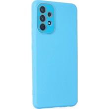 Fitcase Samsung Galaxy A53 5g Glass Kamera Korumalı Lansman Silikon Kapak