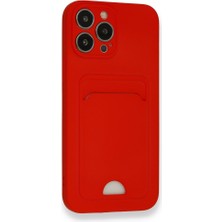 Fitcase iPhone 13 Pro Cardy Soft Delikli Kartlık Cepli Silikon Kapak