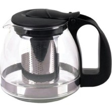 Yakut 700 ml Çelik Süzgeçli Cam Demlik