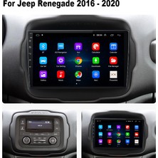 Jeep Renegade Android Multimedya 2016-2020 9 Inc Hd IPS Ekran 2GB/32GB Kamera Hediyeli