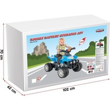 Pilsan Rocket Akülü Atv 12 Volt 05-229 Kırmızı