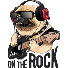 TSC Pug Cinsi Köpek Komik Köpek Sticker Yapıştırma 16CM