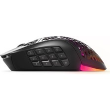 Steelseries Aerox 9 Wireless SSM62618 Optik 18 Tuş 18000 Cpı Rgb Siyah Kablosuz Gaming (Oyuncu) Mouse