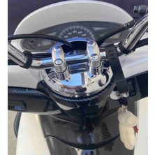 Hexagon Honda Pcx Gidon Poşet Askı Aparatı Siyah / Diğer Açık Gidonlu Motosikletlerle Uyumlu
