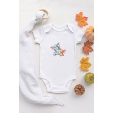 Tuğba Baby Tuğba Baby Bebek Tom ve Jerry  Baskılı Pamuklı Zıbın