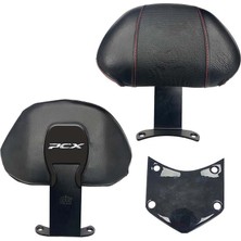 Gogomoto Pcx 2021 Kırmızı Desen Sissy Bar