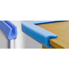 Reelfoam Reelfoam  Eşya Mobilya Ambalaj Köpüğü Kenar Köşe Koruyucu U Profil 5x5 Cm - 10 mt