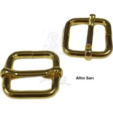 Ayar Tokası 2,5 cm 2 Adet (Leathercraft, Deri Hobi)