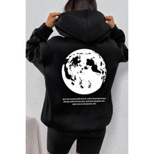 Trendypassion Unisex The Moon Baskılı Sweatshirt