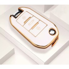 Xukey Citroen C3 C4 C5 C6 Elysee Cactüs Anahtar Kılıfı Sustalı Model
