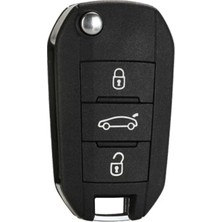Xukey Citroen C3 C4 C5 C6 Elysee Cactüs Anahtar Kılıfı Sustalı Model