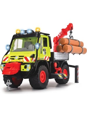 Dickie Toys Unimog U530 Kütük Taşıyıcı Vinç Kollu Kamyon