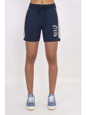 Maraton Regular Kadın   NAVY Şort