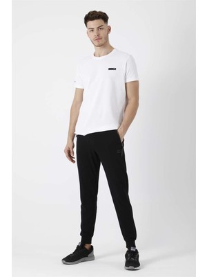 Maraton SlimFit Erkek   Siyah Eşofman Altı