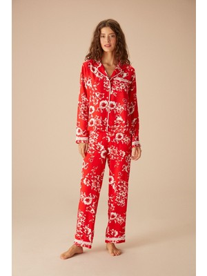 Suwen Bloom Maskülen Pijama Takımı