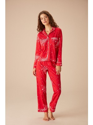 Suwen Astral Maskülen Pijama Takımı
