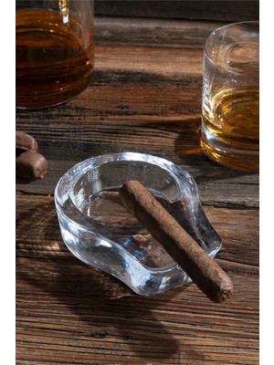 Glamis Selen Concept Angelo Model El Yapımı Cam Puro Küllük