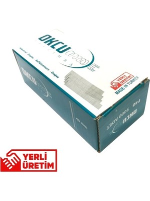 Okçu F40 Brad Zımba Çivisi 5000 Adet 40 mm