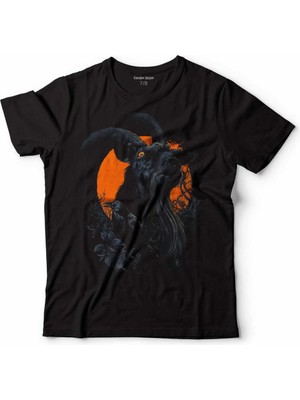 Kendim Seçtim The Wıtch Poster Keçi Sinema Black Phılıp Çocuk Tişört Siyah