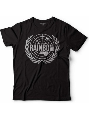 Kendim Seçtim Tom Clancy's Raınbow Sıx Sıege Çocuk Tişört Siyah