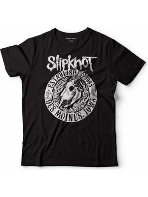 Kendim Seçtim Slıpknot Rock Band Establıshed 1995 Çocuk Tişört Siyah