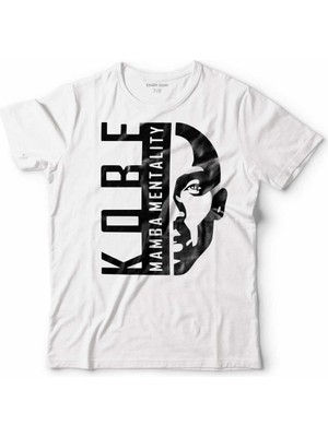 Kendim Seçtim Kobe Braynt Black Mamba Nba Basketball Çocuk Tişört Beyaz