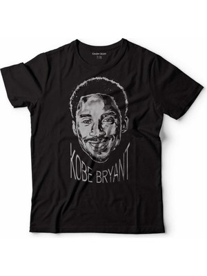 Kendim Seçtim Kobe Braynt Black Mamba Nba Basketball Çocuk Tişört Siyah