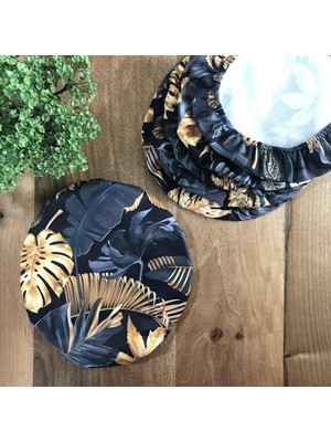 Desenİzmir Amerikan Servis Altın Yaprak Desenli Supla Kılıfı (6 Adet)