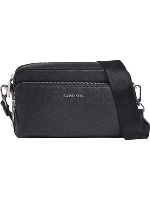 Calvin Klein Çapraz Çan, Standart, Siyah