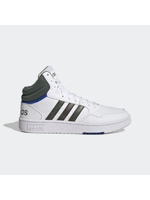 Adidas Hoops 3.0 Mıd Beyaz Erkek Spor Ayakkabı GY4747