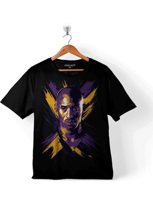 Kendim Seçtim Kobe Braynt Black Mamba Nba Basketball Çocuk Tişört Siyah