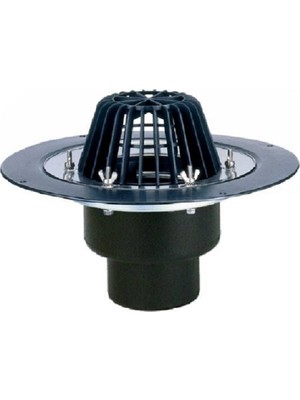 Dallmer Çatı Süzgeci Seti 62 Q125 Alt Çıkış