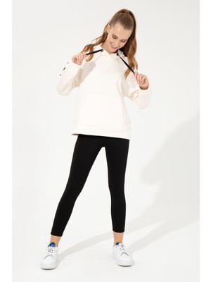 U.S. Polo Assn. Kadın Siyah Örme Pantolon 50256295-VR046