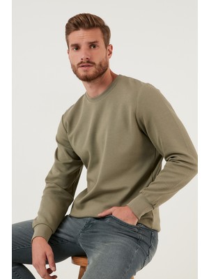 Buratti Regular Fit Bisiklet Yaka Pamuklu Sweat Erkek Sweat 5905337