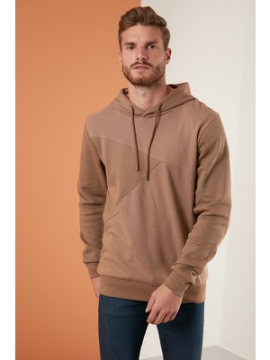 Buratti Regular Fit Kapüşonlu Pamuklu Sweat Erkek Sweat 5905285