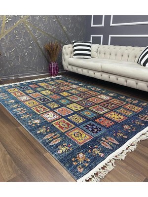 Tuğra Halı Şal 10640 Fırsat Etnik Desenli Modern Kilim